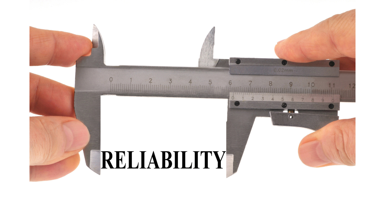How do you measure reliability?