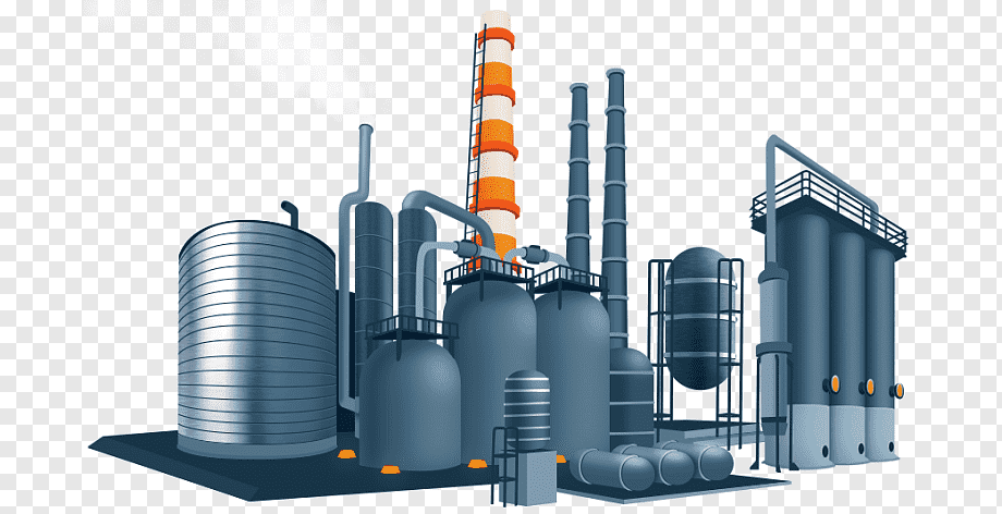 cartoon image of a plant or mill