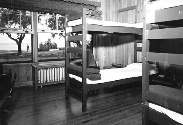 bunks in hotel room at grand hotel