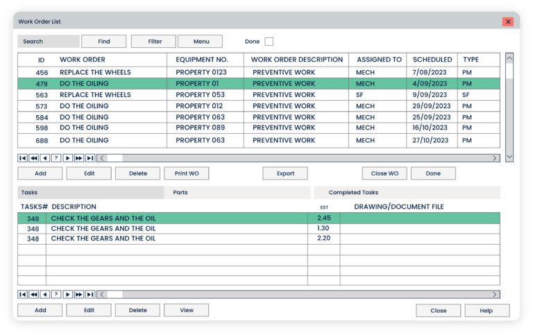 Cmms Screen Shot Getting Maintenance Technicians to Adopt CMMS Software | MW