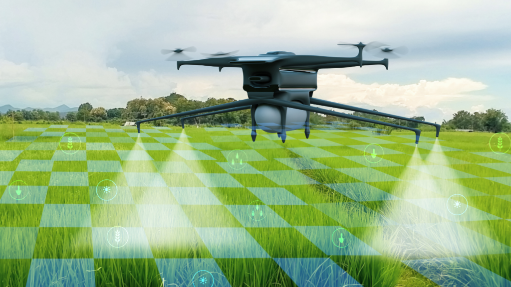 drones used for agriculture