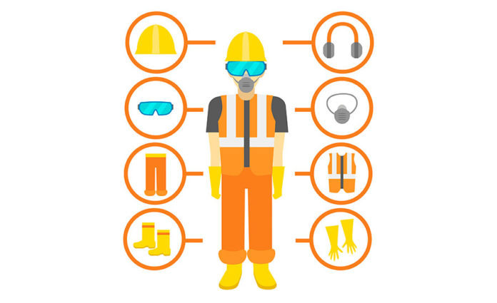 common PPE for manufacturing industry