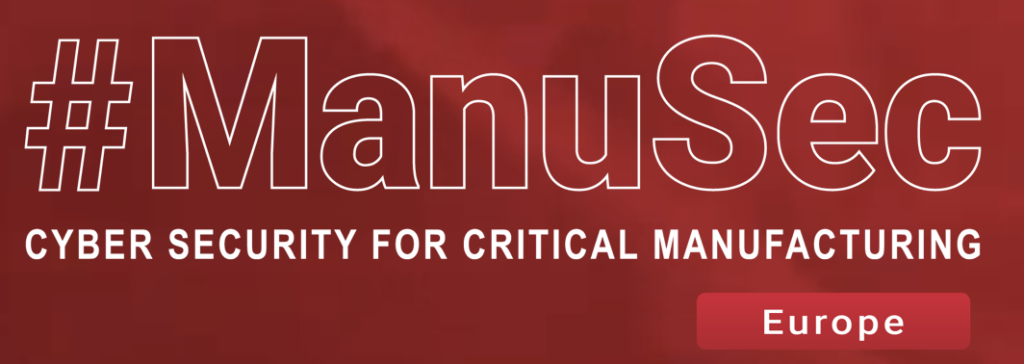 ManuSec cybersecurity reliability and maintenance conference