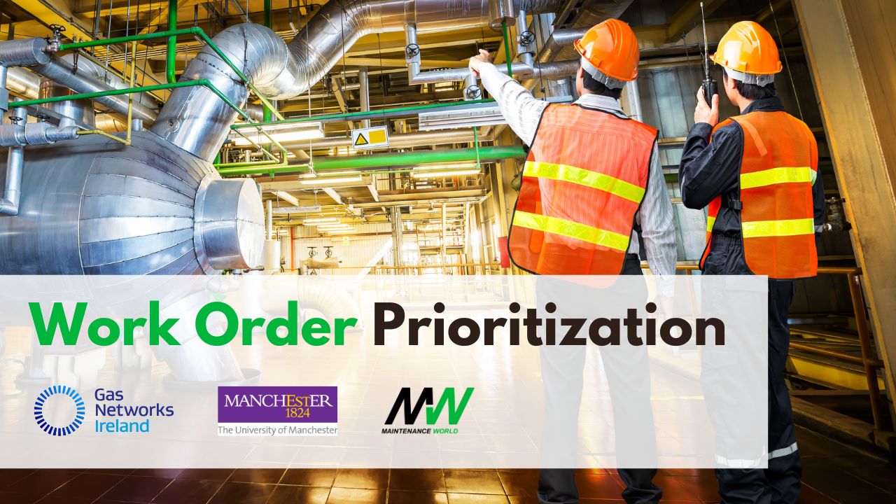 Asset Data Configuration Part 2: Work Order Prioritisation