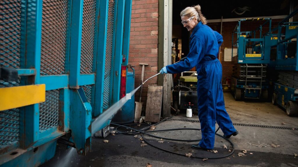 cleaning in manufacturing plants