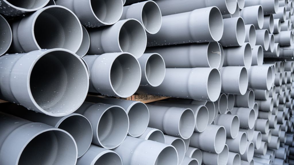 PVC pipes