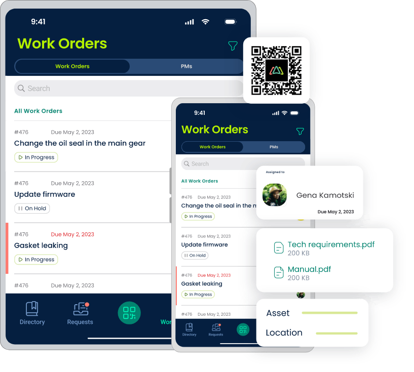 work order prioritization CMMS