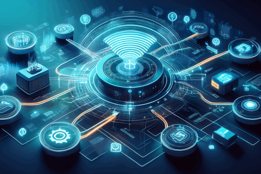 cloud infrastructure system for smart maintenance image illustration