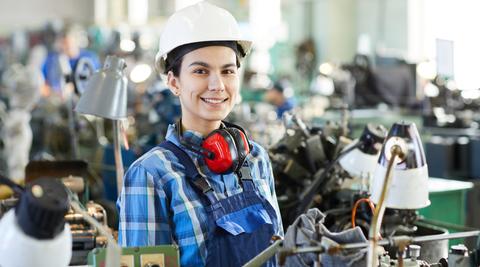 working in manufacturing