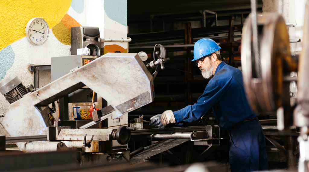 working in manufacturing factory