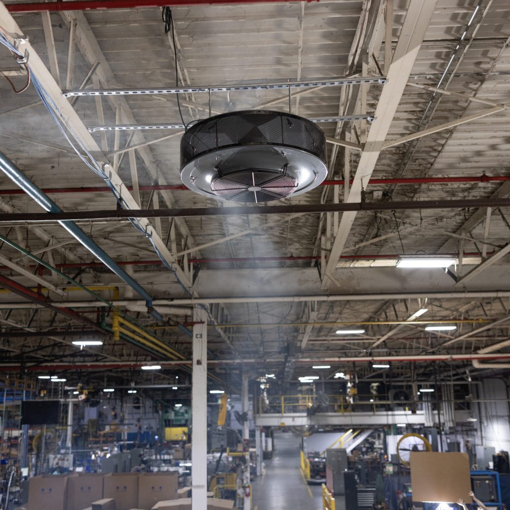 destratification fans