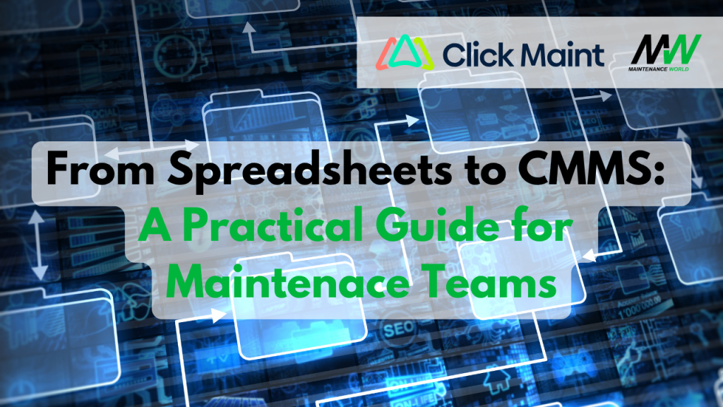 from spreadsheets to cmms